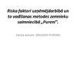 Prezentācija 'Riska faktori uzņēmējdarbībā un to vadīšanas metodes zemnieku saimniecībā "Puren', 1.
