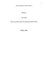 Referāts 'Baltijas jūras vide un tās tiesiskais regulējums', 1.