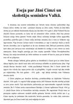 Eseja 'Jānis Cimze', 1.