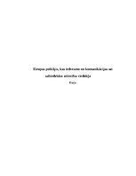 Eseja 'Eiropas politiķis, kas iedvesmo no komunikācijas un sabiedrisko attiecību viedok', 1.