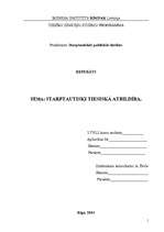 Referāts 'Starptautiski tiesiskā atbildība', 1.