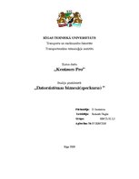 Referāts 'Datorsistēmas biznesā (speckurss), Kentaurs Pro', 1.