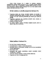 Referāts 'Datorsistēmas biznesā (speckurss), Kentaurs Pro', 15.