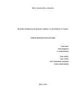 Referāts 'Jauniešu attieksme pret grāmatu lasīšanu un tās ietekme uz viņiem', 1.