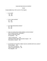 Konspekts 'Aptauja par Latvijas iedzīvotāju attieksmi pret atkarībām', 1.