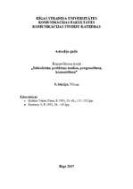 Eseja 'Semiotika, mīts - vārds - kultūra', 1.