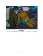 Eseja 'Pola Gogēna glezna „No kurienes mēs nākam? Kas mēs esam? Kur mēs ejam?"', 8.