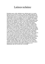 Referāts 'Laimes meklējumi Vilhelma Šmida grāmatā "Laime"', 3.