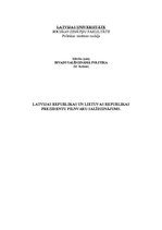 Referāts 'Latvijas Republikas un Lietuvas Republikas prezidentu pilnvaru salīdzinājums', 1.