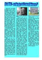 Konspekts 'Grafiti - māksla vai vandālisms?', 1.