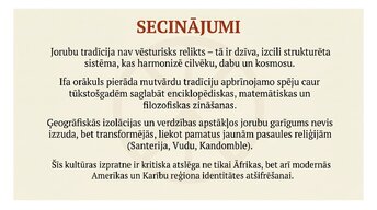 Prezentācija 'Joruba', 24.
