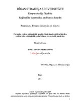 Konspekts 'Personāla vadības psiholoģiskie aspekti', 1.