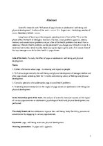 Referāts 'Jogas nodarbību ietekme uz pusaudžu pašsajūtu un fizisko attīstību', 3.