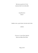 Referāts 'Ideāls viesu uzņemšanas dienesta darbinieks', 1.
