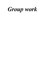 Eseja 'Group Work', 1.