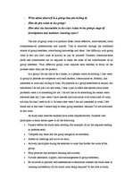 Eseja 'Group Work', 2.