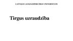Prezentācija 'Tirgus uzraudzība', 1.