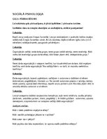 Paraugs 'Sociālā psiholoģija', 1.