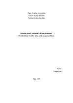 Referāts 'Prezidentūras izveides loma, vieta un perspektīvas', 1.