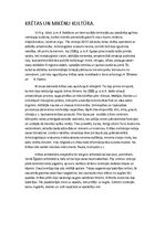 Konspekts 'Krētas un Mikēnu kultūra', 1.