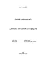 Referāts 'Atkritumu šķirošana Gailīšu pagastā', 1.