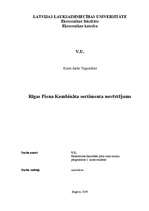 Referāts 'A/S "Rīgas piena kombināts" sortimenta novērtējums', 1.