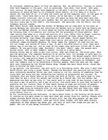 Eseja 'Re-interpretation of a historical event.', 1.