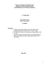 Eseja 'Ievads ekonomikā', 1.