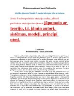 Konspekts 'Vadībzinības eksāmes', 1.