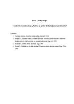 Eseja 'Publisko un privāto tiesību dalījuma nepieciešamība', 1.