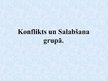 Prezentācija 'Konflikts un salabšana grupā', 1.