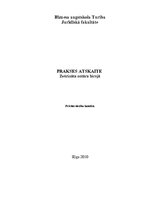 Prakses atskaite 'Prakse zvērināta notāra birojā', 1.