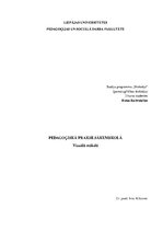 Prakses atskaite 'Pedagoģiskā prakse', 44.