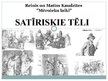 Prezentācija 'Satīriskie tēli brāļu Kaudzīšu romānā "Mērnieku laiki"', 1.