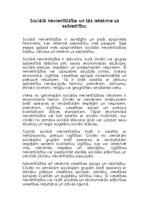 Eseja 'Sociālā nevienlīdzība un tās ietekme uz sabiedrību', 1.