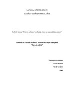 Referāts 'Dzimtes un valodas diskursa analīze diskusiju raidījumā "Krustpunktā"', 1.