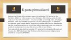 Prezentācija 'E-pasta lietošanas iespējas', 4.
