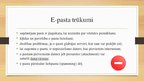 Prezentācija 'E-pasta lietošanas iespējas', 6.