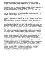 Eseja 'Adloph Hitler - Lifespan Development and Personality', 1.