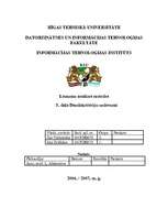 Konspekts 'Lēmumu analīzes metodes. Daudzkritēriju uzdevumi', 1.