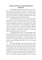 Eseja 'Pārmaiņas pasaulē pēc Lielajiem ģeogrāfiskajiem atklājumiem', 1.