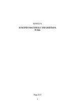 Referāts 'Koksnes materiālu piegriešana', 1.