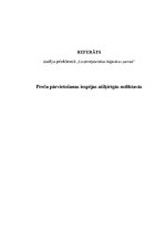 Referāts 'Preču pārvietošanas iespējas atšķirīgās noliktavās', 1.