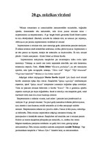 Referāts '20.gadsimta mūzikas virzieni', 1.