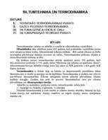 Konspekts 'Siltumtehnika un termodinamika', 1.