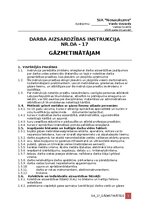 Paraugs 'Darba aizsardzības instrukcija gāzmetinātājam', 1.