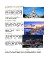 Konspekts 'Top desmit vietas, kuras es gribētu apmeklēt', 2.