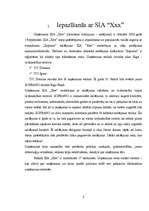 Prakses atskaite 'SIA "XXX" finanšu analīze un bankrotēšanas prognoze', 3.