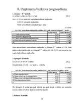 Prakses atskaite 'SIA "XXX" finanšu analīze un bankrotēšanas prognoze', 26.