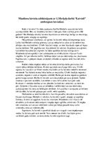 Eseja 'Mūsdienu latviešu salīdzinājums ar Garlība Merķeļa darbā "Latvieši" attēlotajiem', 1.